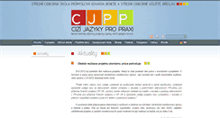 Desktop Screenshot of cjpp.spsbv.cz